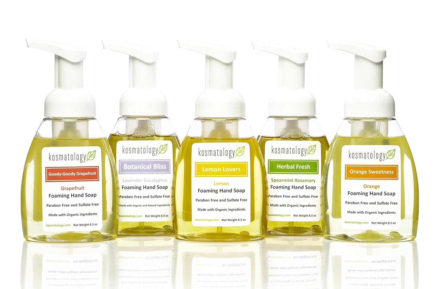 kosmatology Botanical Bliss (Lavender-Eucalyptus) Organic Foaming Hand Soap | Moisturizing Hand Wash | Clean Ingredients, Infused with Essential Oils | 8.5 fl oz - Image 7