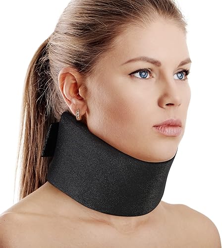 Cuello cervical universal de espuma suave, soporte cervical ajustable para dormir, alivia el dolor de cuello y la presión de la columna vertebral,
