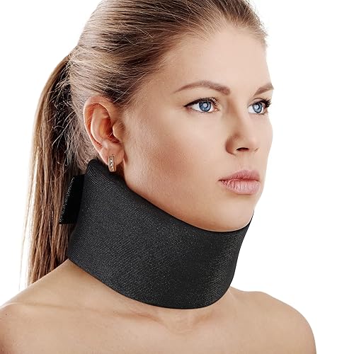 Cuello cervical universal de espuma suave, soporte cervical ajustable para dormir, alivia el dolor de cuello y la presión de la columna vertebral,