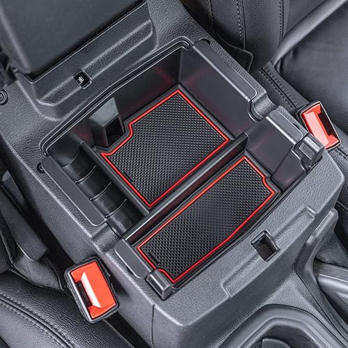 PIMCAR Organizador de consola central compatible con Jeep Wrangler JLJLU 2018 2019 2020 2021 2022 2023 y Jeep Gladiator JT Truck 2020 2021 2022 2023