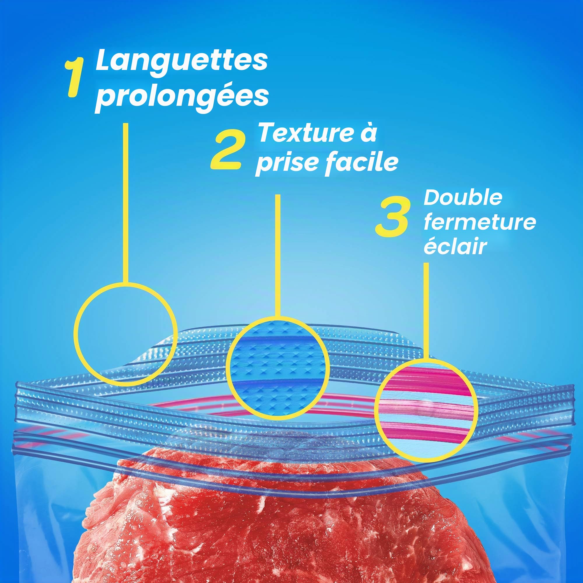 Ziploc Double Zipper Heavy Duty Quart Freezer Bags (216 Bags) by Ziploc