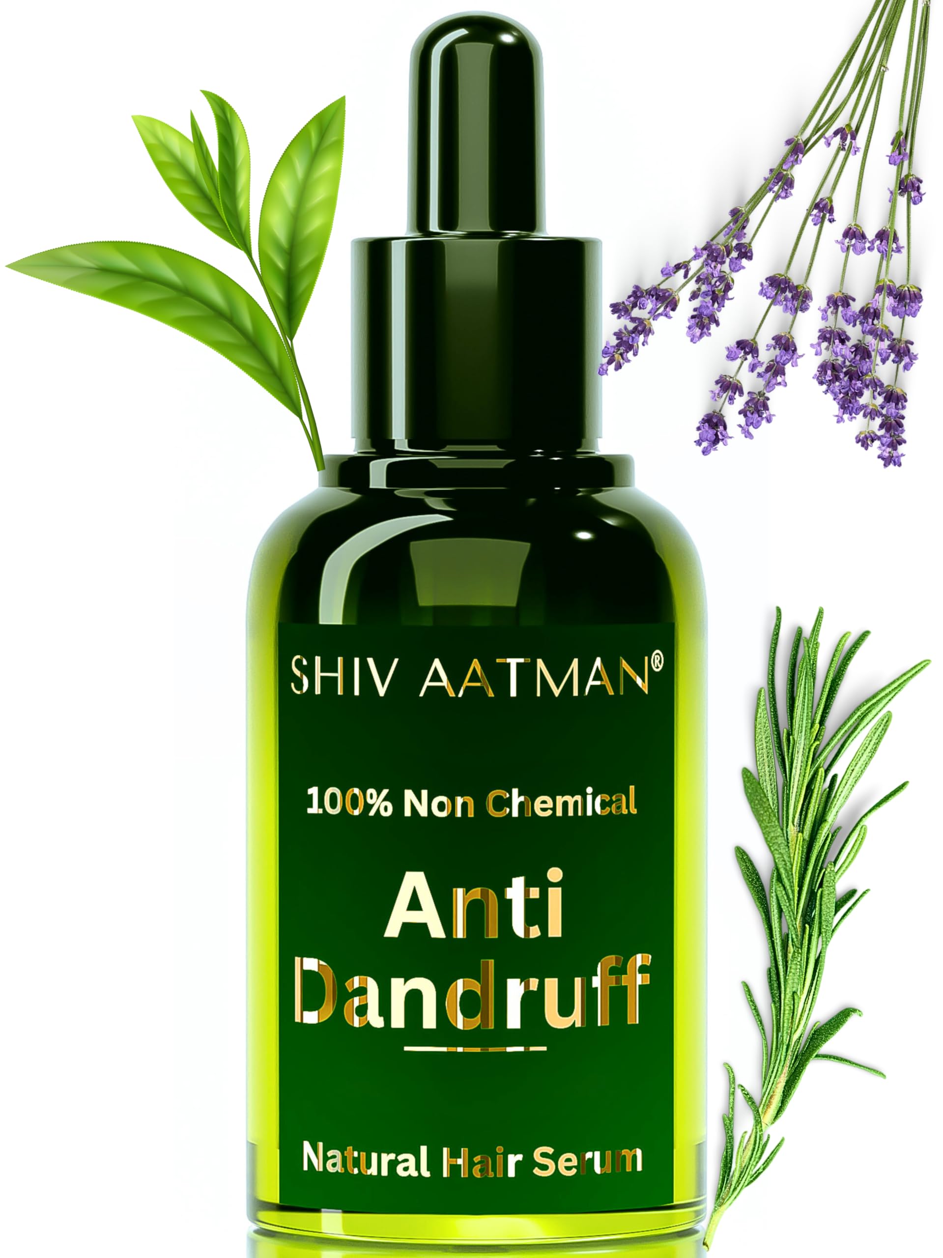 Shiv Aatman 100% Results Oriented Anti Dandruff Scalp Serum. Non Chemical, Non Acid, Non Toxic. Cures Dandruff from root, Scalp Itchiness, Irritation, Dryness. Promotes Healthy Hair Growth, Nourishes Scalp, Reduces the percentage of gray hair. 30ml. With Free Face Brightening Face Wash only on PREPAID ORDERS.-image-31