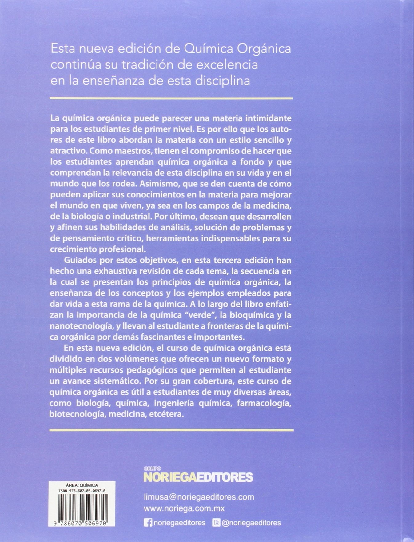 Química orgánica Vol. 2 (3ª ed.)