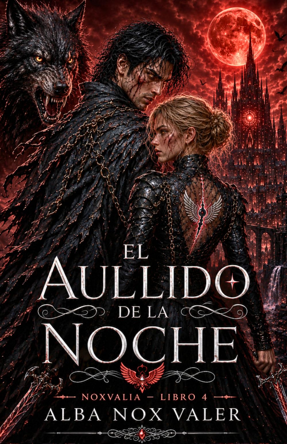 El aullido de la noche: Una novela de romance gótico y fantasía oscura (Noxvalia)