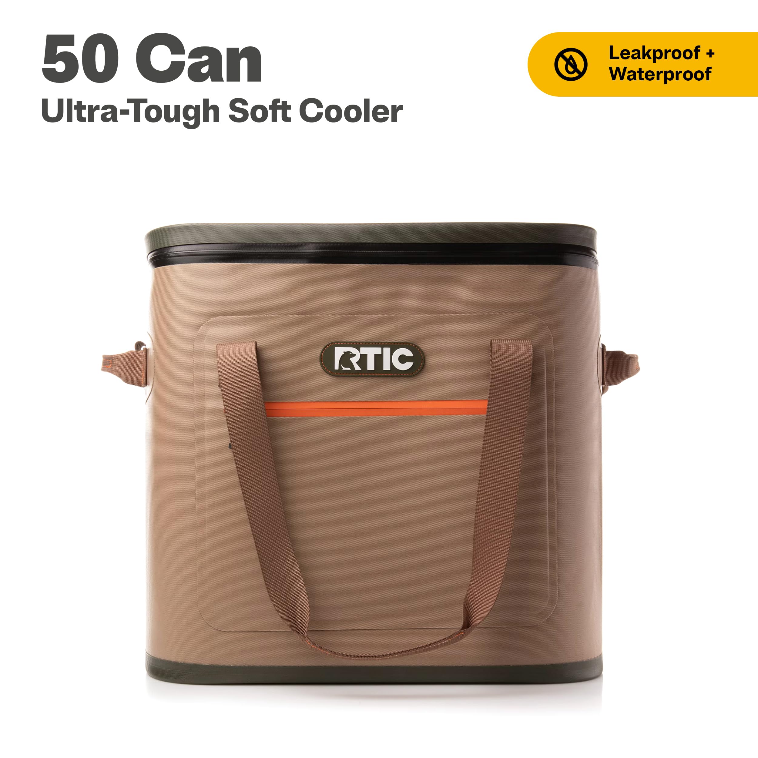 Amazon | RTIC ソフトクーラー 50缶 断熱バッグ ポータブル