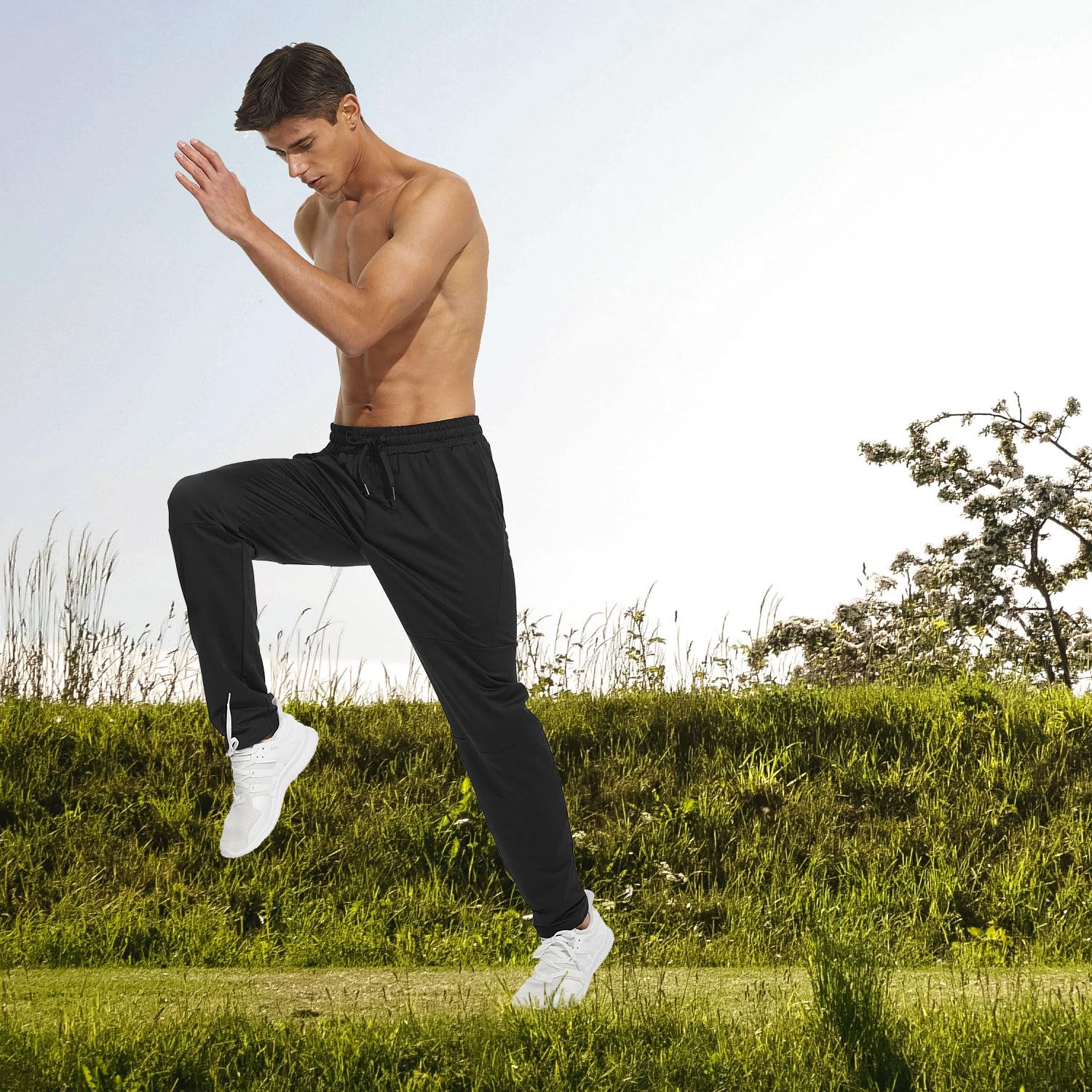 HODOSPORTS Pantalones Deportivos para Hombre