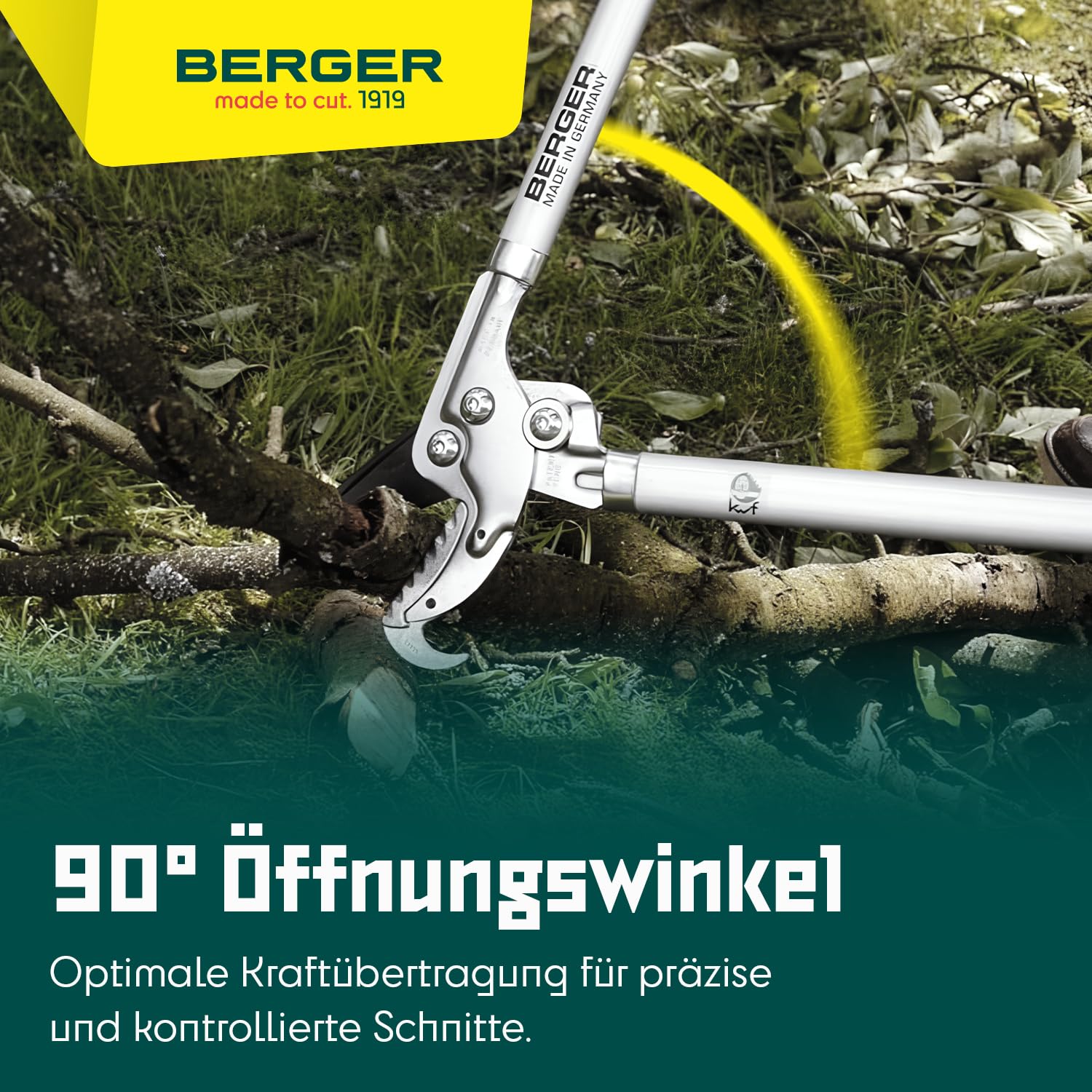 BERGER Amboss Astschere 4255 | Profi-Astschere