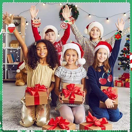 Miniatura 5 de Aoriher 12 piezas de adornos de peluche de Navidad de 3.15 pulgadas, juguete de muñeco de nieve, muñeco de nieve, muñeco de nieve, árbol de Navidad,