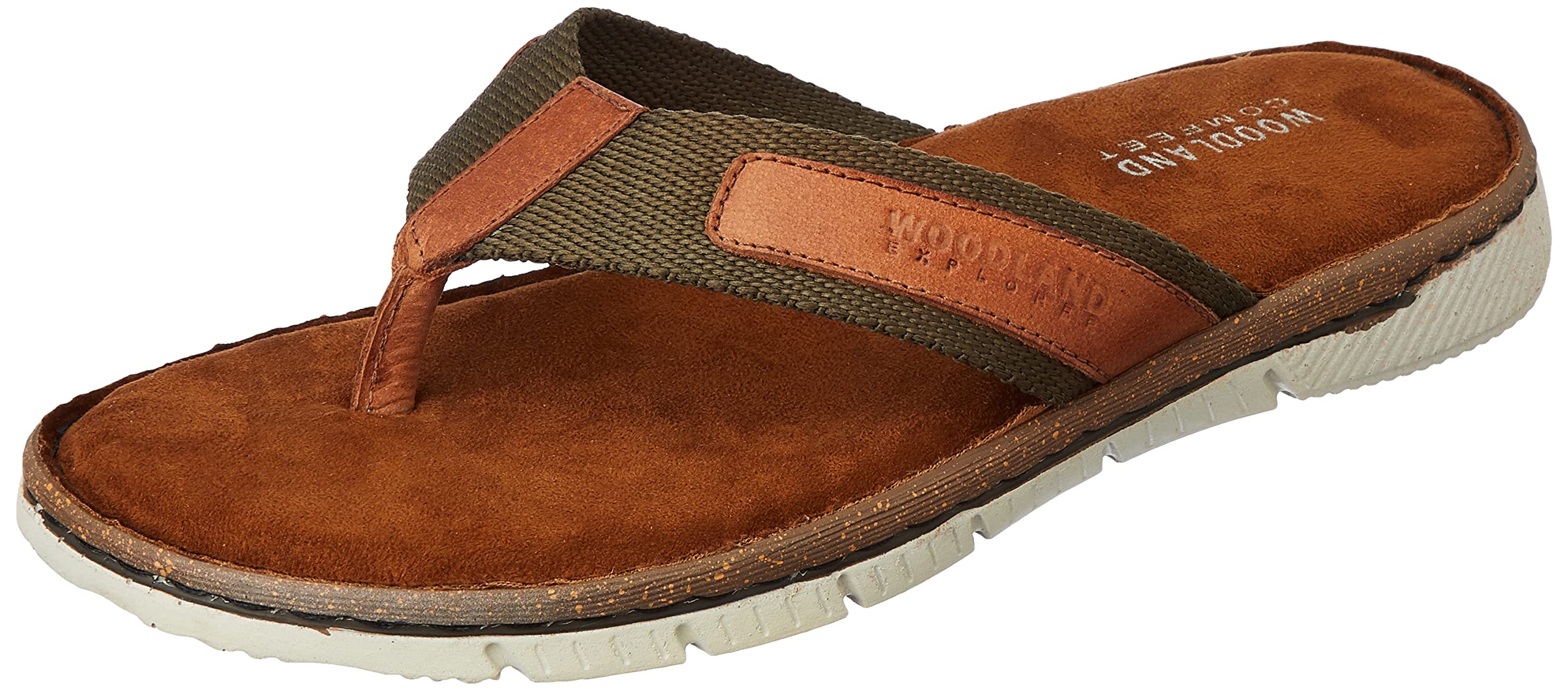 Woodland Mens Olive/Tan Slipper-7 UK (41 EU) (GP 27070) (B0BT1TZ4GZ) Amazon Price History, Amazon Price Tracker