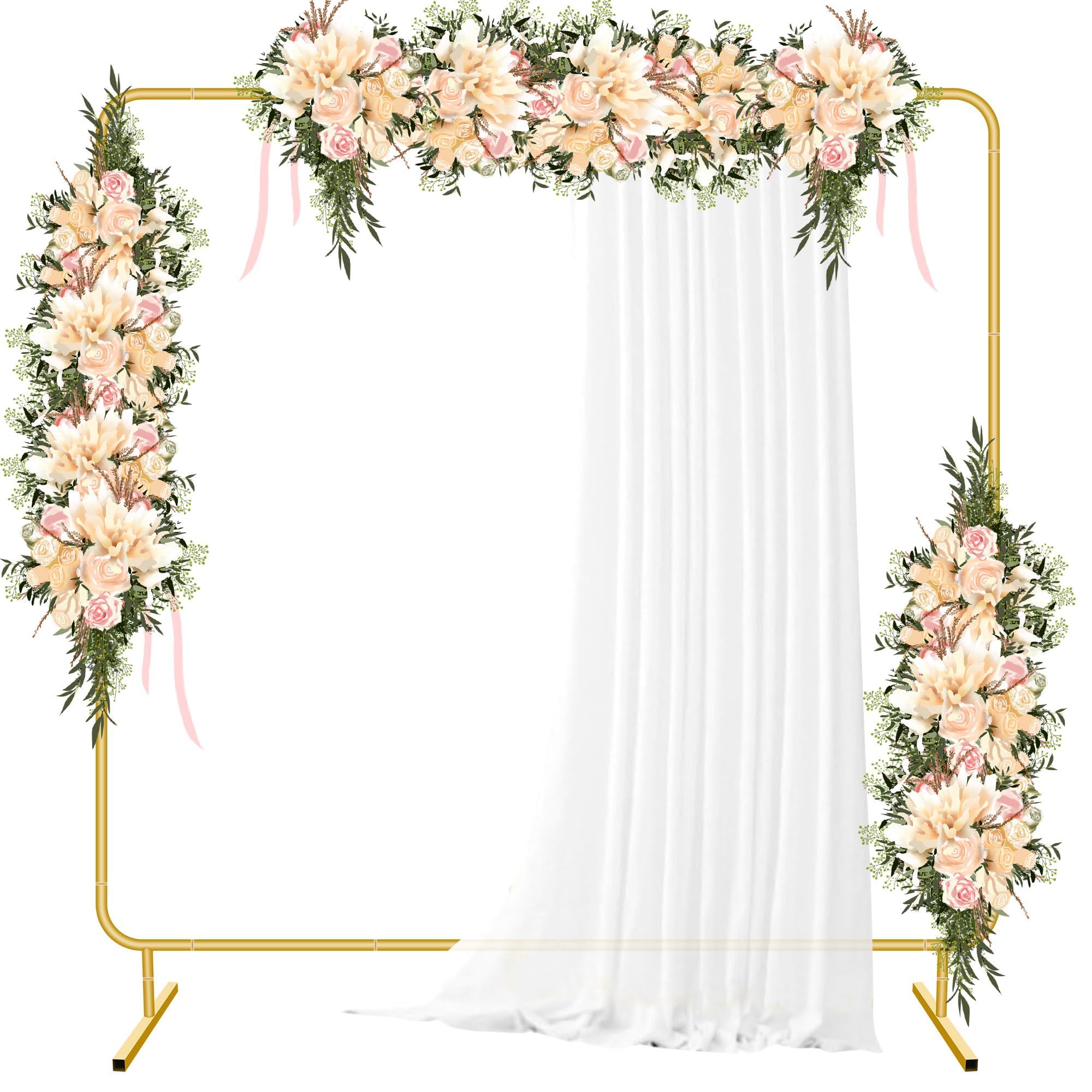Outsunny bloemenrek, 4 niveaus, voor binnen en buiten, stevig metalen frame, afmetingen 80 x 20