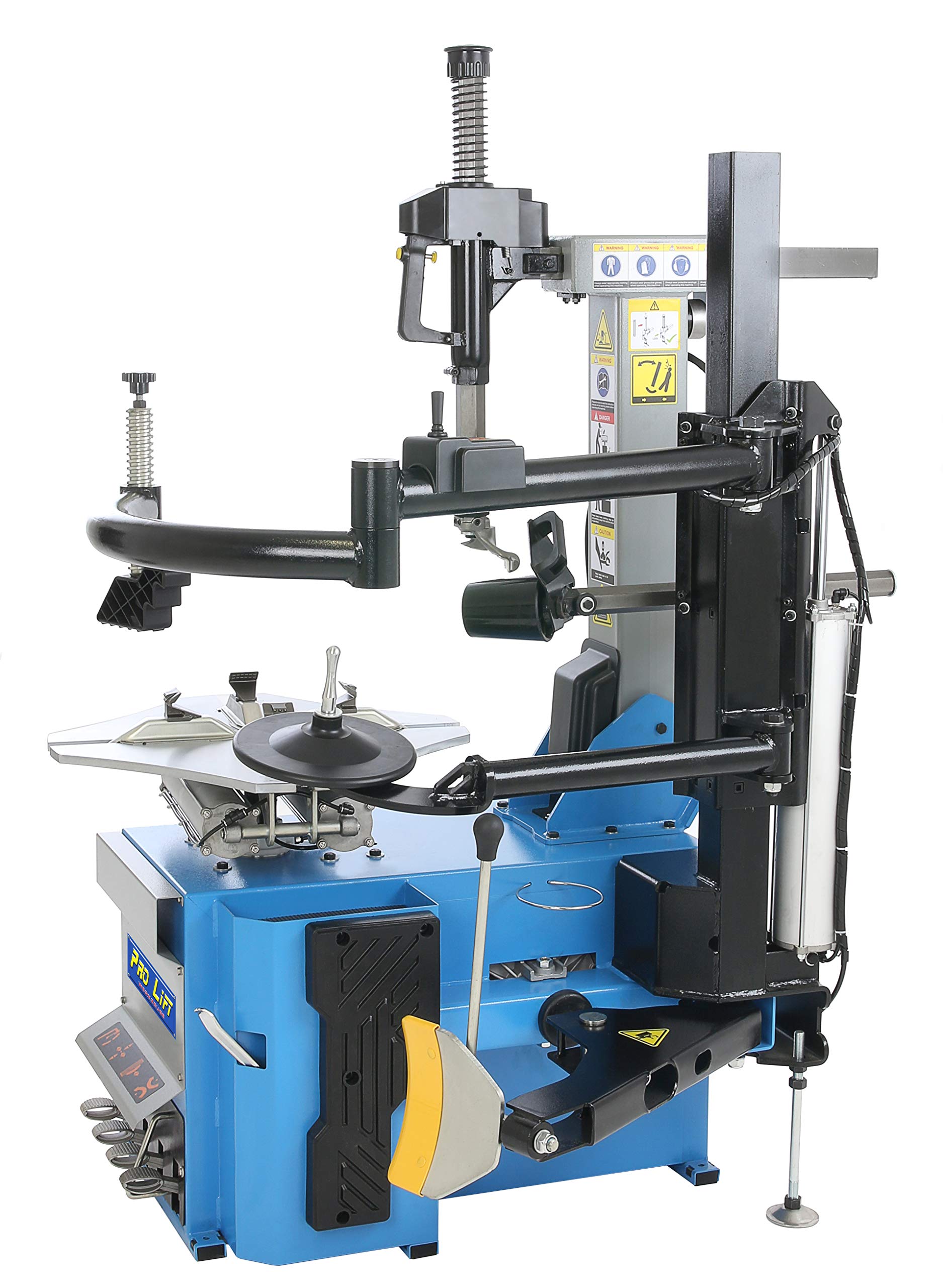 Démonte-pneu, machine de pneumatique 10" à 24", pour changement automatique de pneu, avec bras de montage auxiliaire