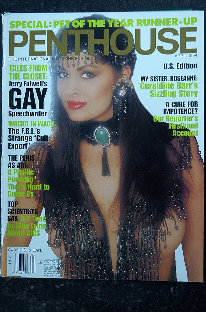 Amazon.com: PENTHOUSE US 1994/04 COVER LESLIE GLASS ANDREA