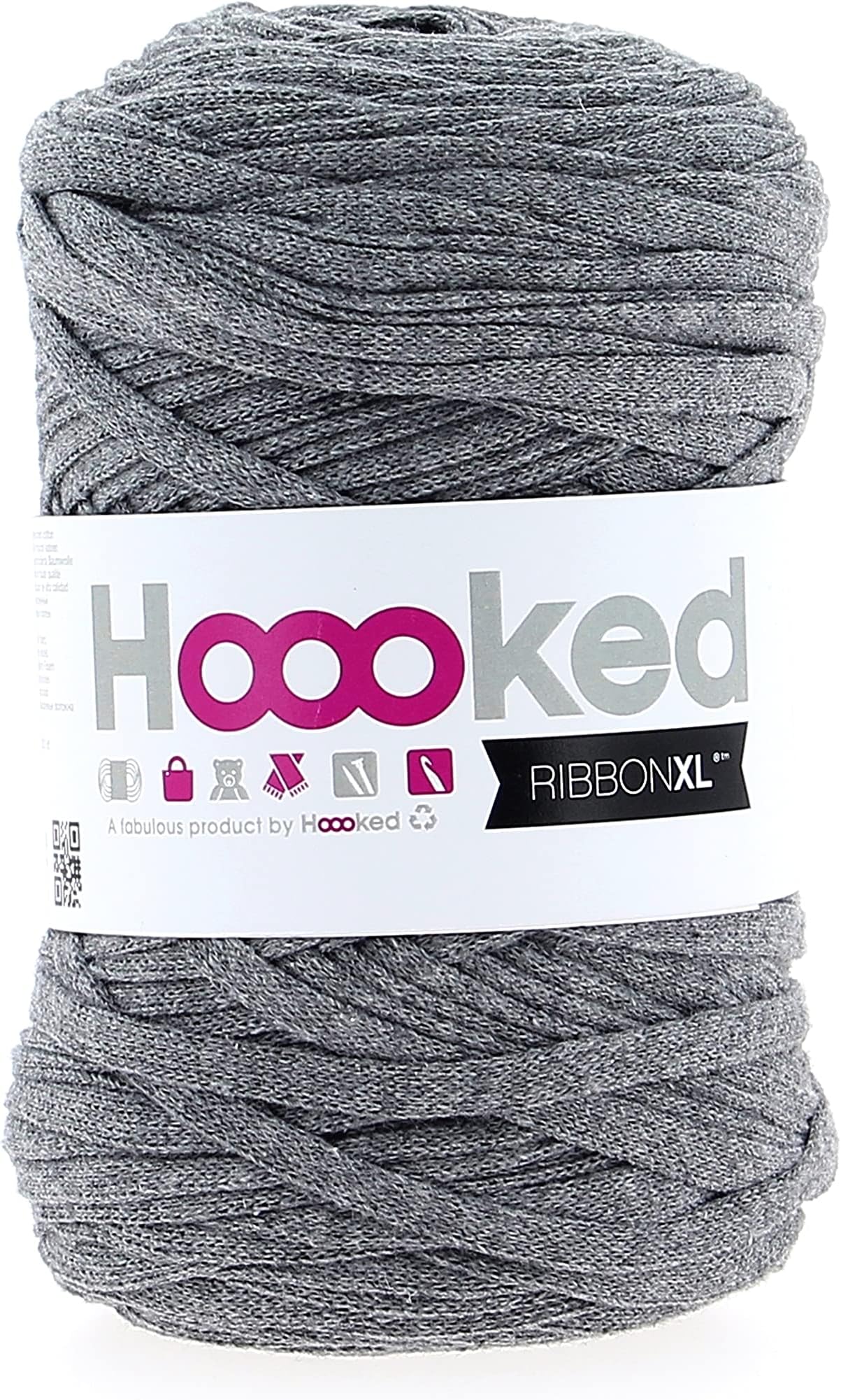 DMC Hoooked RibbonXL Stone Grey, fabric, 120 m