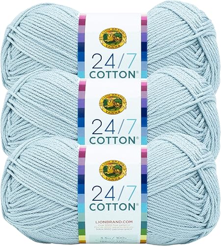 Vista 239 de (1 madeja) Hilo de algodón 24/7, terracota