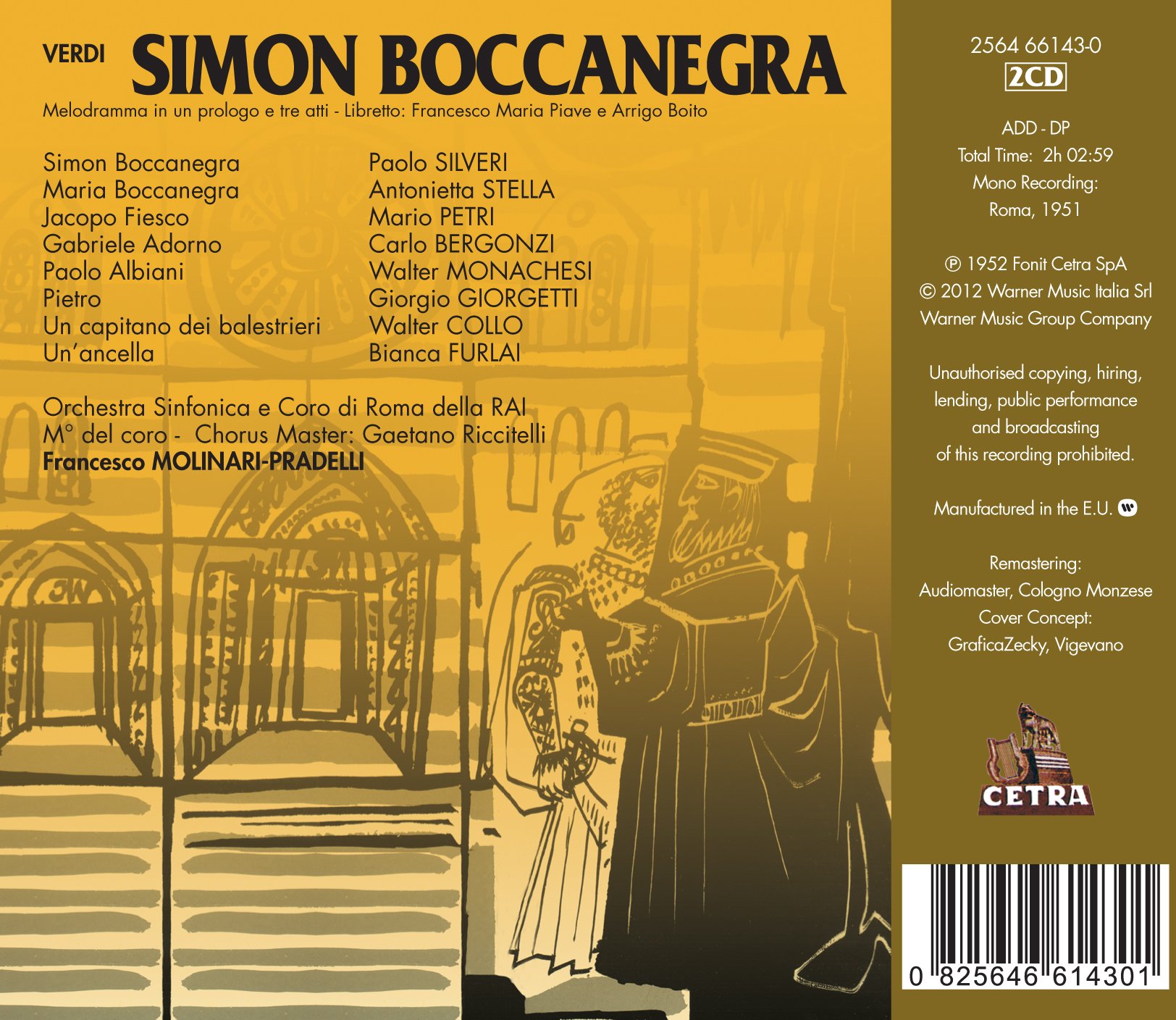 Cetra Verdi Collection: Simon