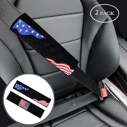Miniatura 83 de Almohadillas suaves para cinturón de seguridad de automóvil, dos paquetes para todos los propietarios de automóvil para una conducción más cómoda A