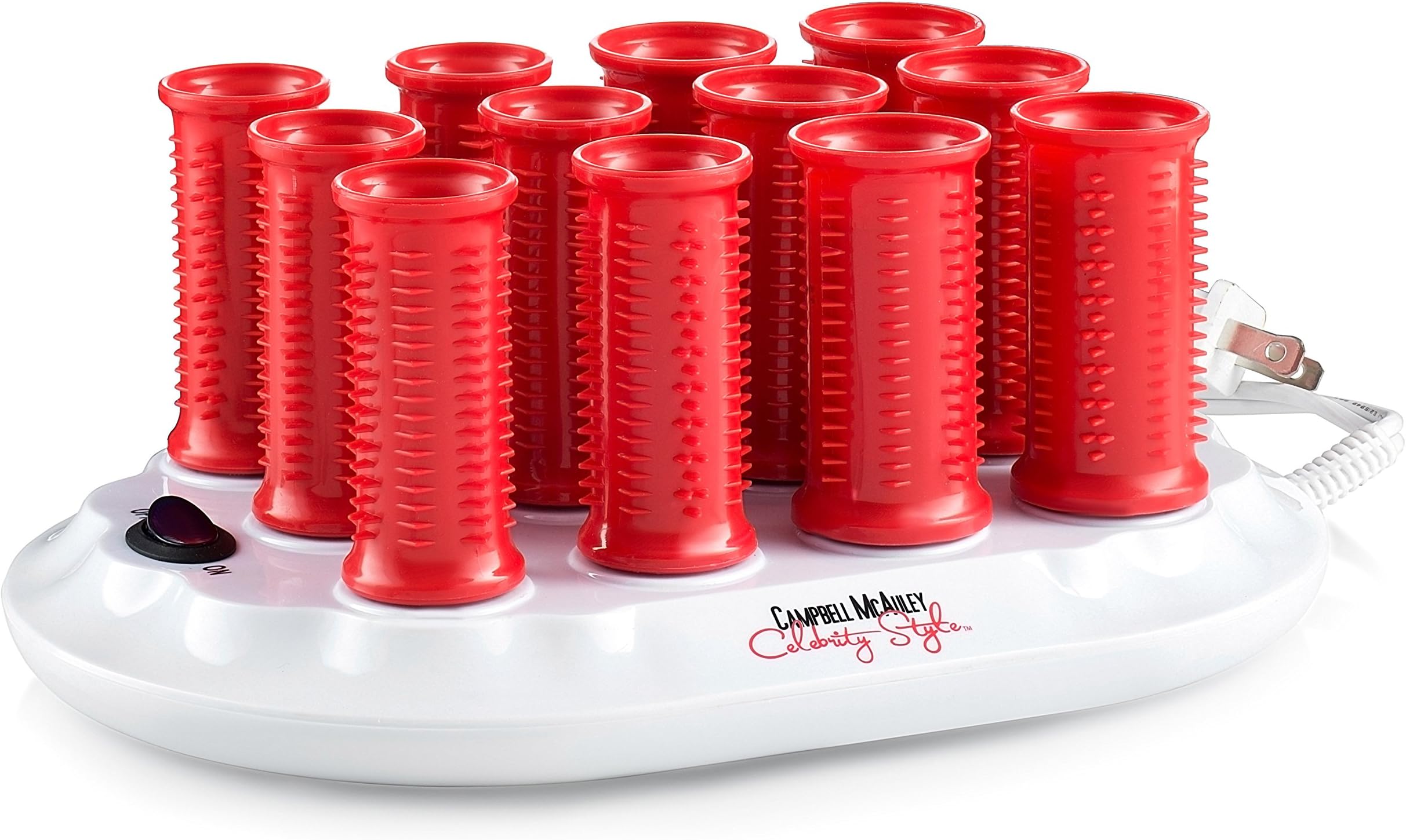 Hot Rollers - Ionic, Instant Heat, For Short and Long Hair 1 Inch Diameter; Set of 12 - Short