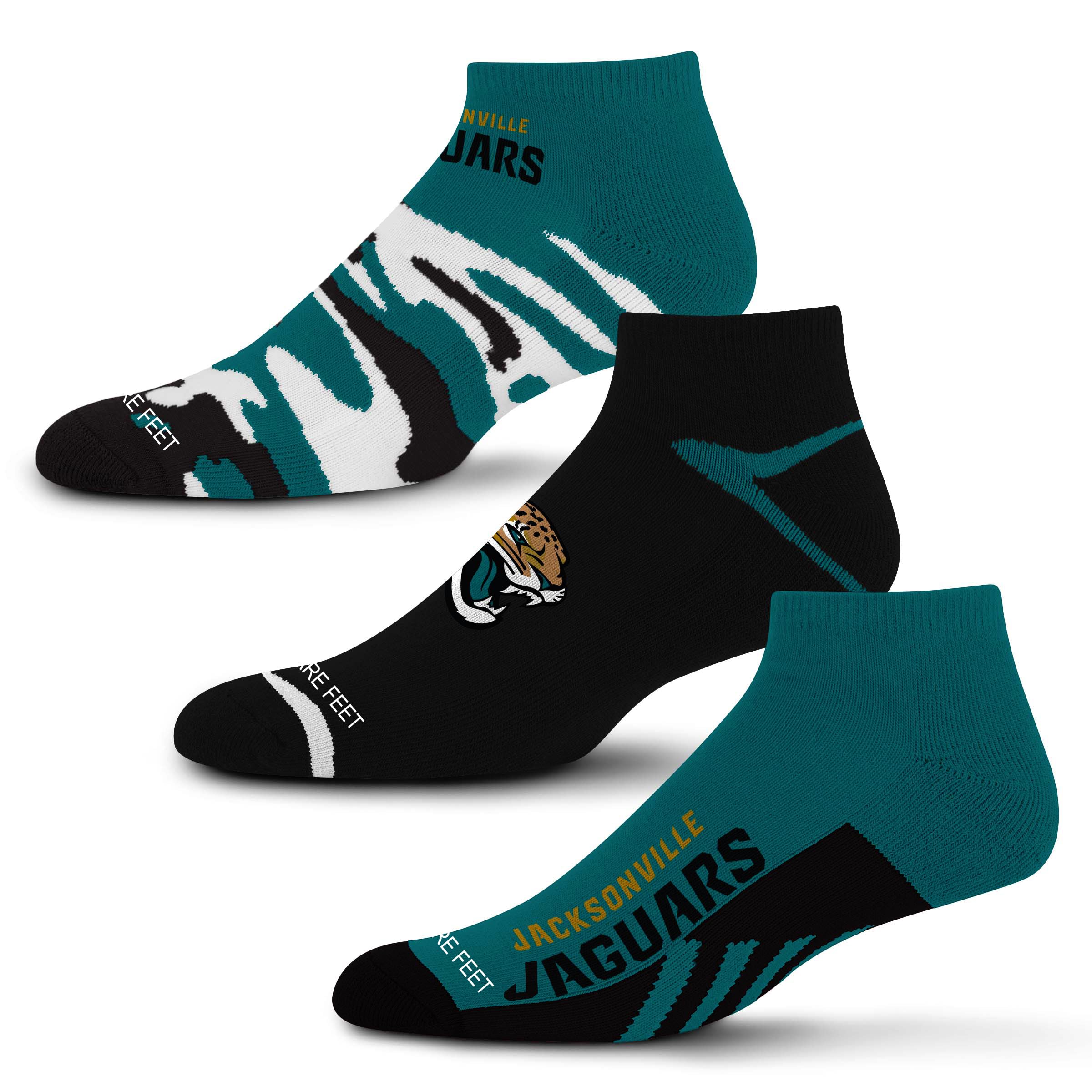 For Bare Feet NFL unisex-adult Nfl Camo Boom 3-pack