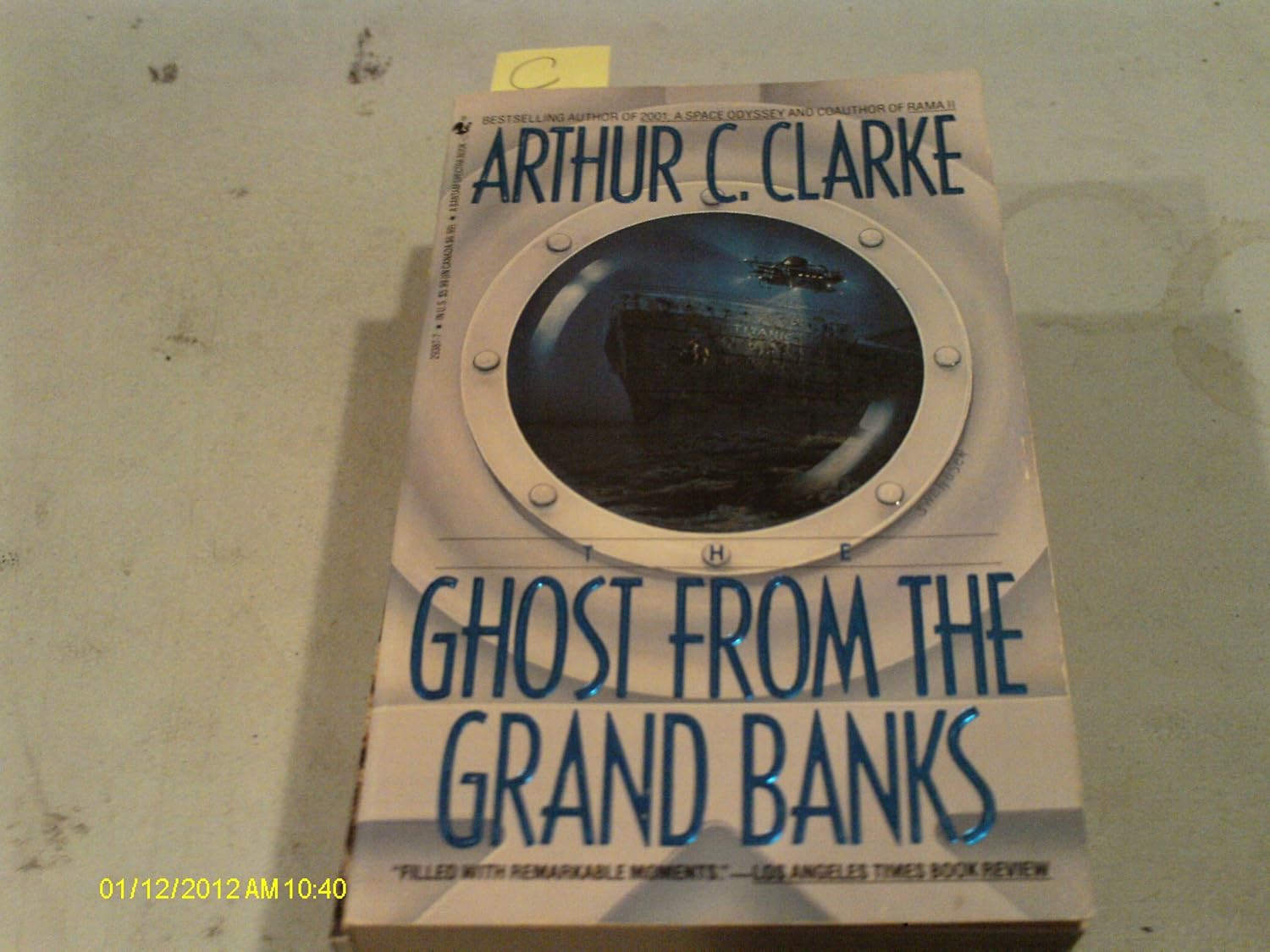 Amazon The Ghost from the Grand Banks Clarke, Arthur C. Science