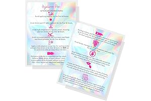 Hyaluron Pen Lip Filler Aftercare Instructions Card | 30 Pack