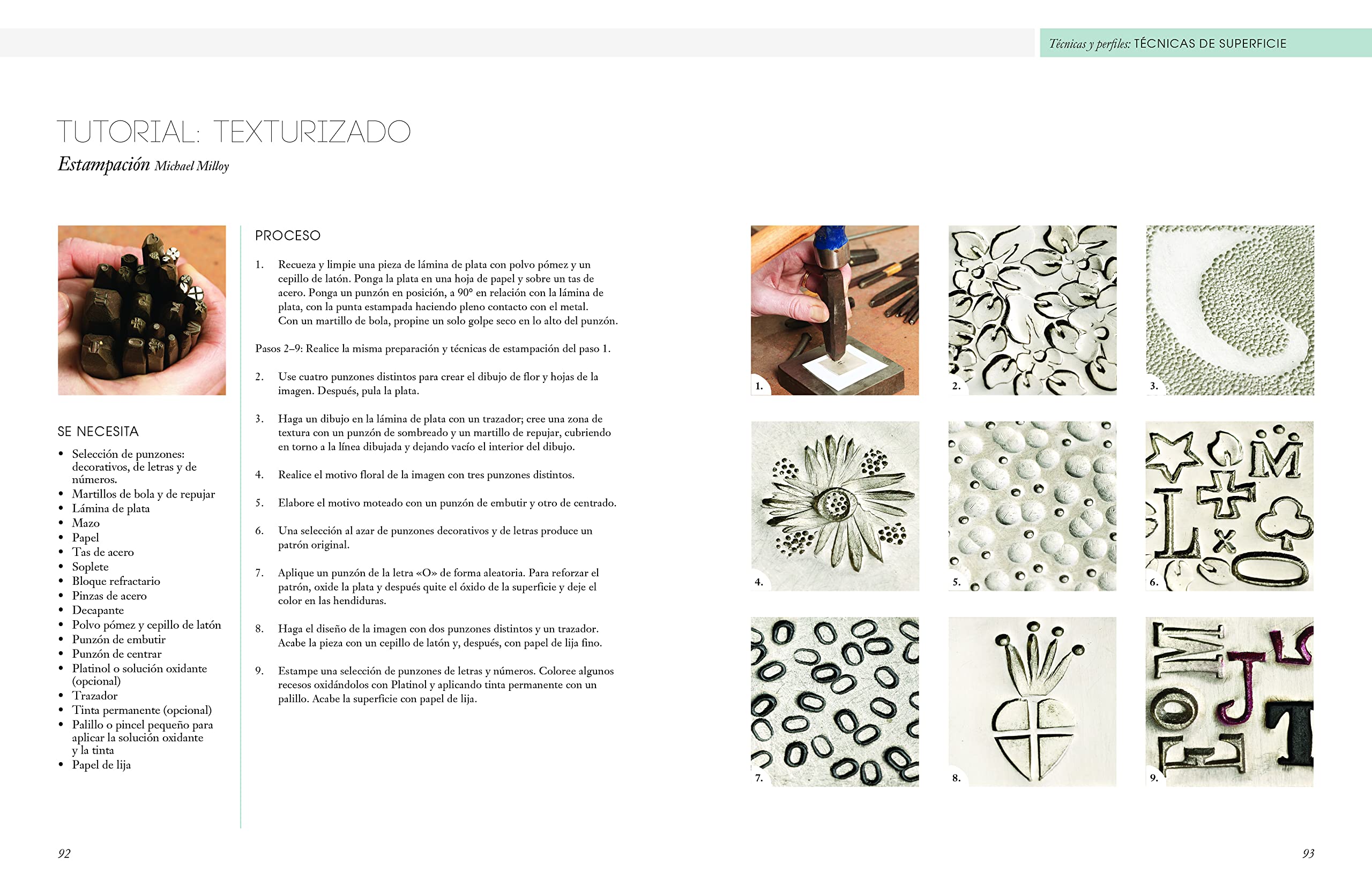 Joyería en plata. Técnicas, tratamientos y aplicaciones del diseño contemporáneo