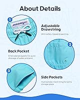 Vista 71 de maamgic Traje de baño para niños con forro de compresión elástico para niño Yema de Huevo Coco