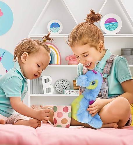 Miniatura 5 de DolliBu Juguetes de peluche de caballito de mar, kit de peluche de caballito de mar suave, adorables juguetes de peluche de criatura oceánica,