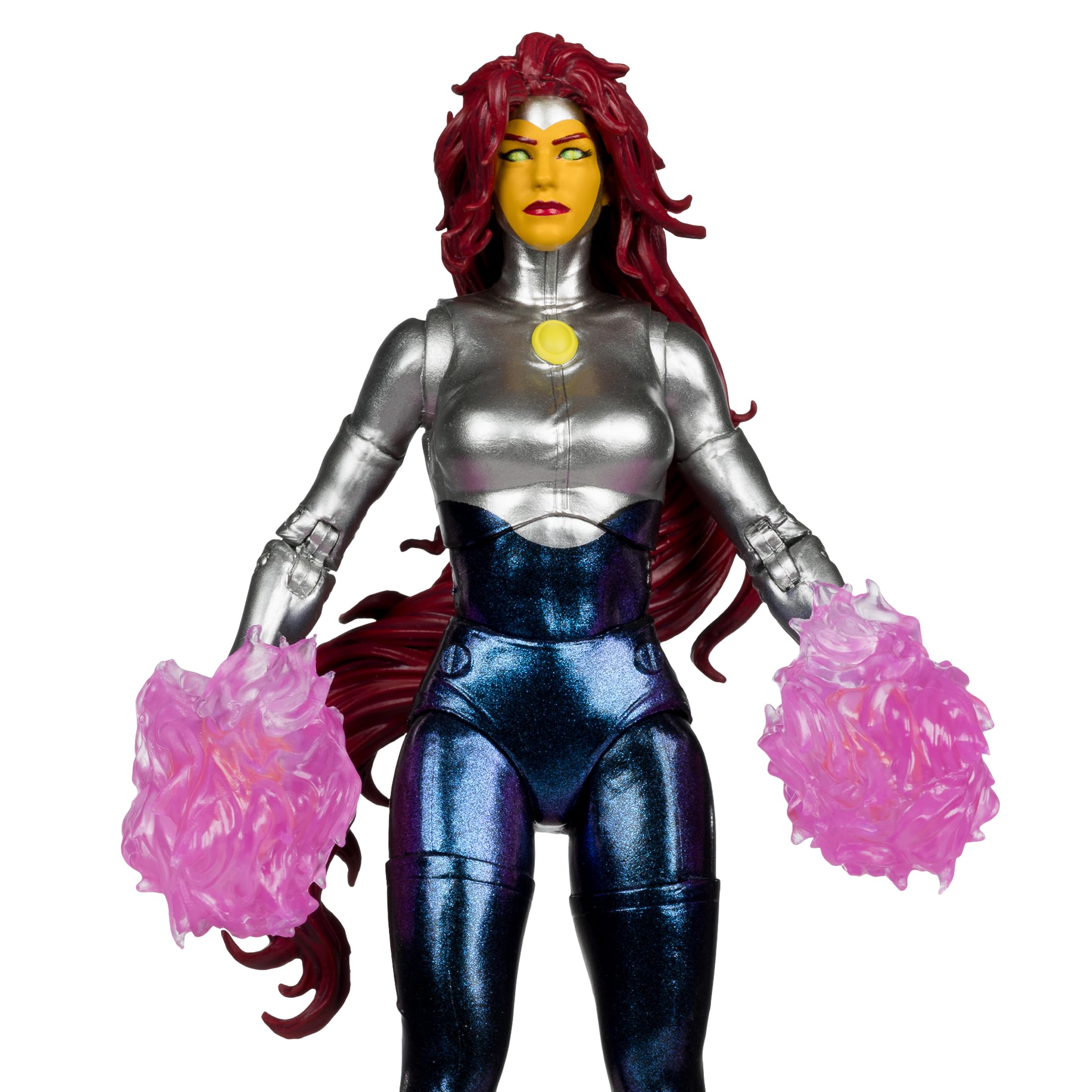 McFarlane DC Direct Blackfire (The New Teen Titans) 7in Action Figure Toys Digital Collectible, Multi-color, 18 cm - Image 3
