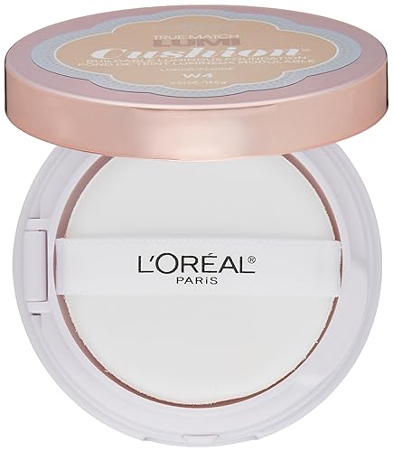Miniatura 3 de L'Oréal Paris True Match Lumi Cushion Foundation, W4 Natural Beige, 0.51 onzas