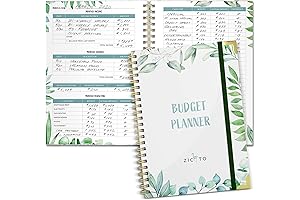 Monthly Budget Planner: 12-Month Budget Organizer for Smart Financial Management