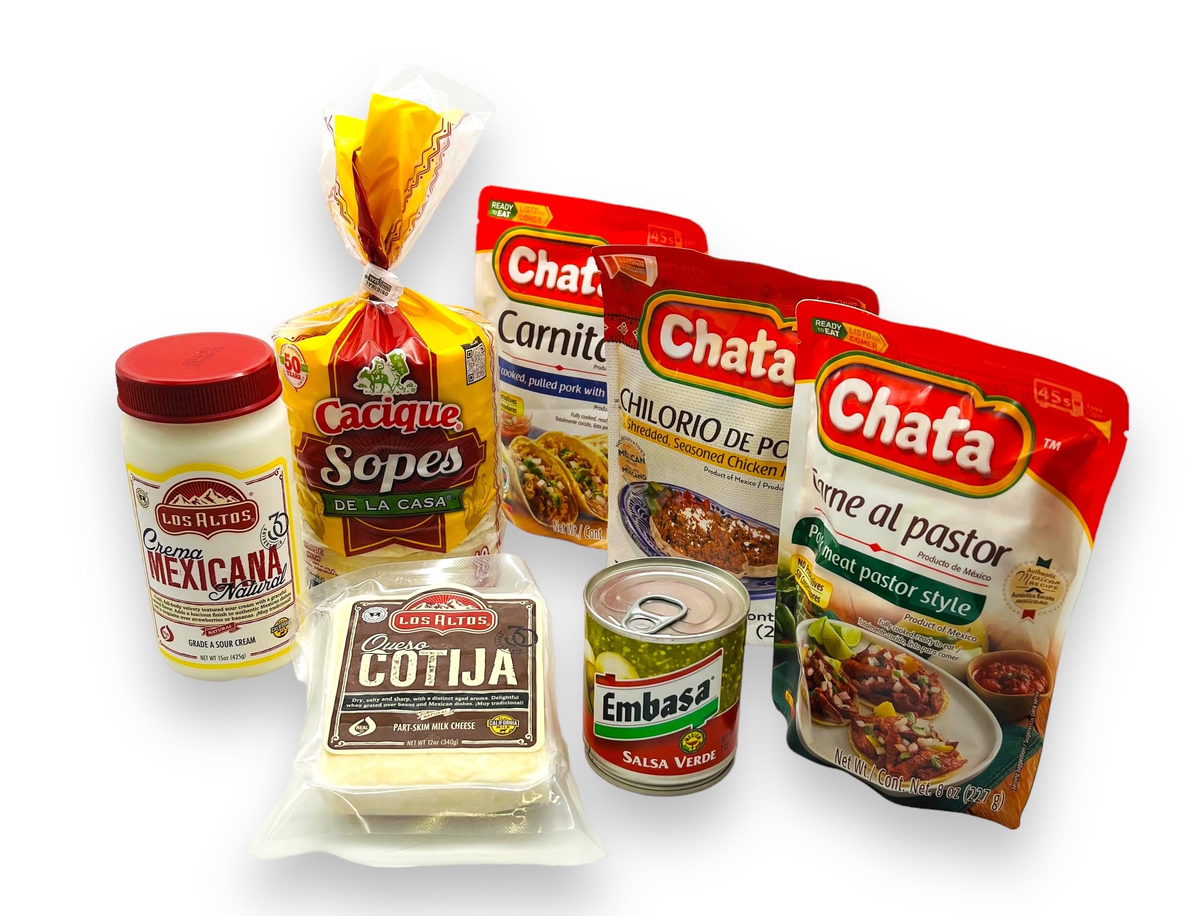 MexGrocer Deluxe Sopes Kit - 7 Items