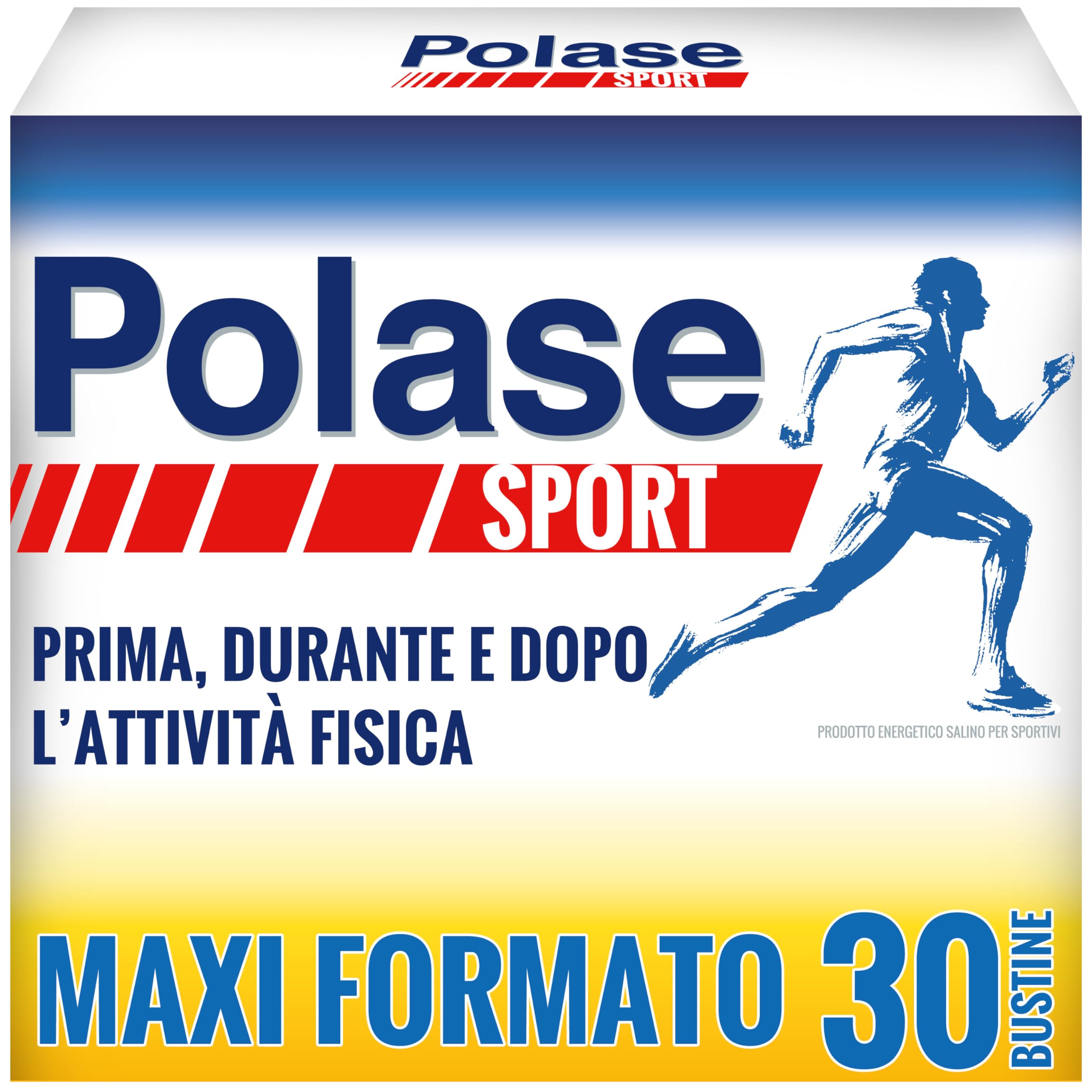 Polase Sport Integratore Magnesio e Potassio, Gusto Arancia, 30 Bustine | con Vi
