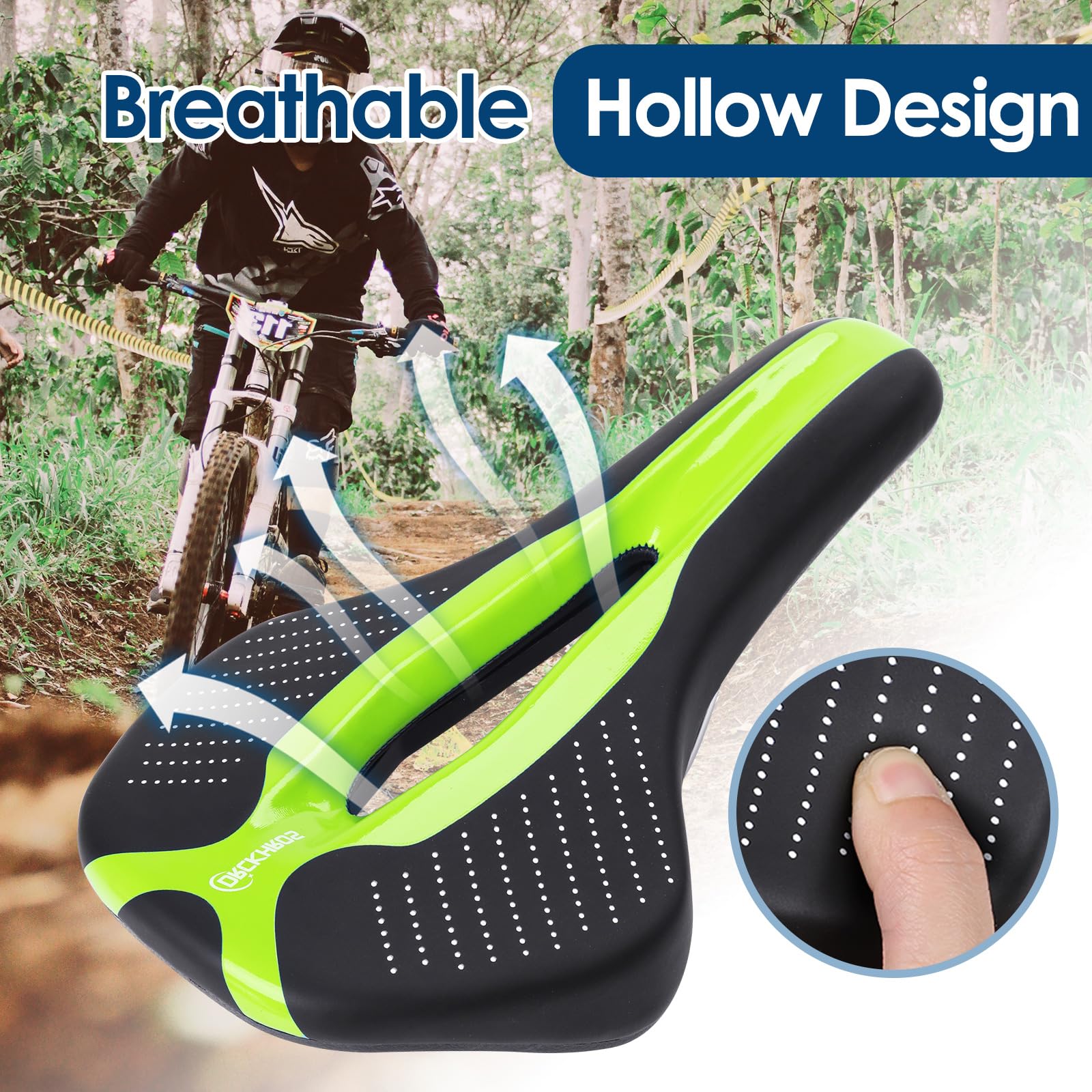 Sillin Bicicleta Estatica CHOOEE Sillu00edn De Ciclismo Cu00f3modo