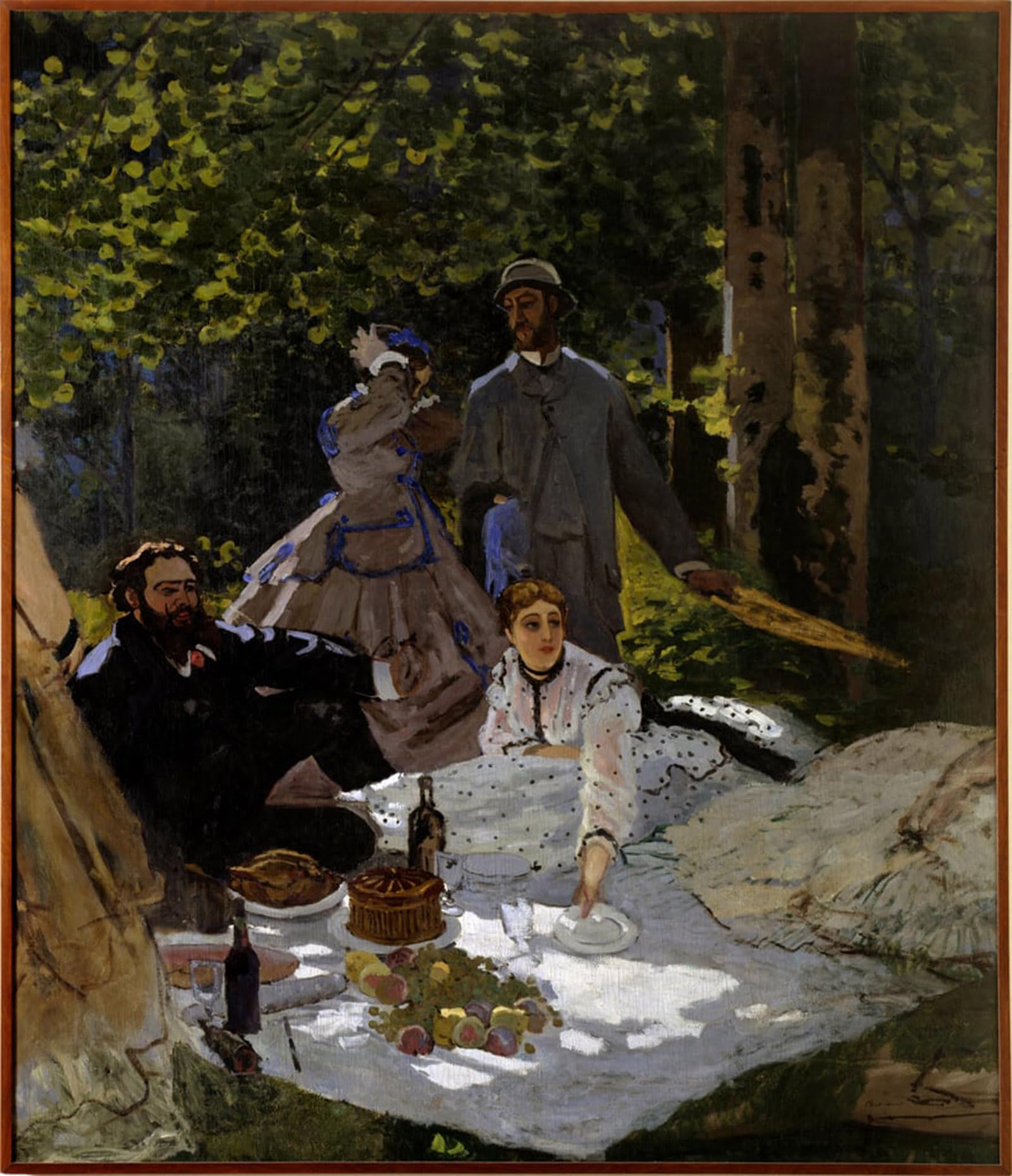 ARTXLXXBN Famous Prints Artwork Pictures Poster Painting Art Representation From Left to Right of Gustave Courbet by Claude Monet Artwork Landscape Pictures for Home Decor 60x90cm