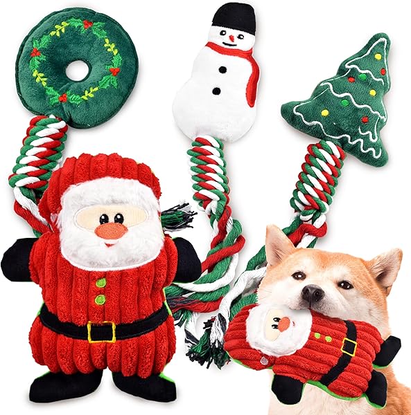 Ousiya Giocattoli di Natale per Cani