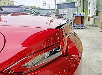 Amazon | [DTO] リアスポイラー、リアルカーボンファイバー リア