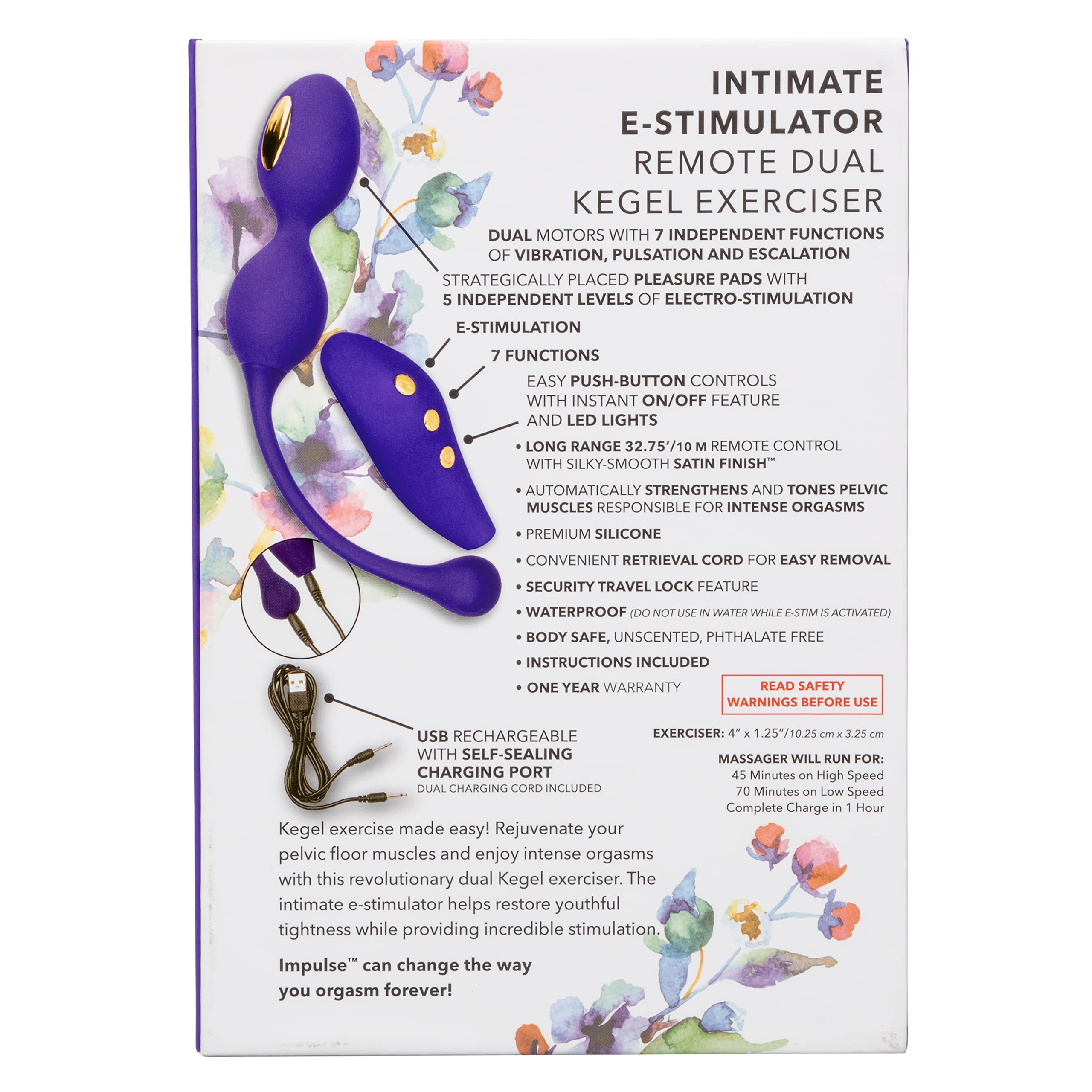 Calexotics Estim Dual Kegel Exerciser, Taglia St - 100 Gr