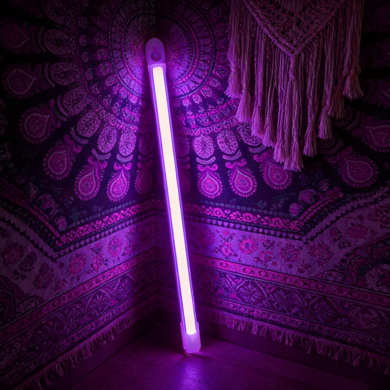 Purple Neon Letter Sign - Battery/USB Powered LED Alphabet Neon Art Lights for Wedding, Birthday, Christmas, Home Bar Personal Commercial Use Holiday Retail DIY Projects Home Bedroom Decor（I）