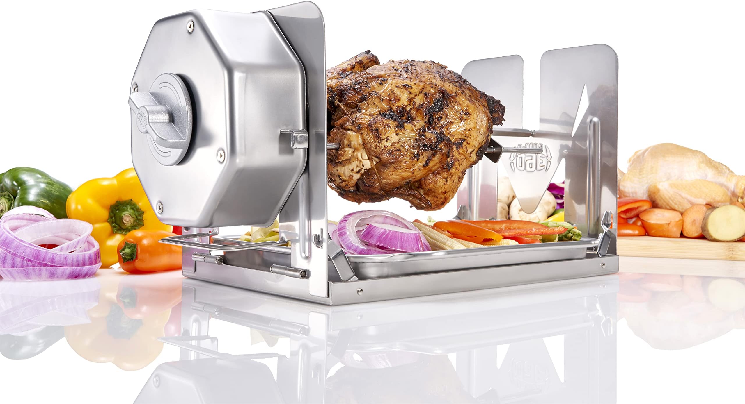 ROTOQ 360 Cordless Universal Rotisserie Plus Rotisserie