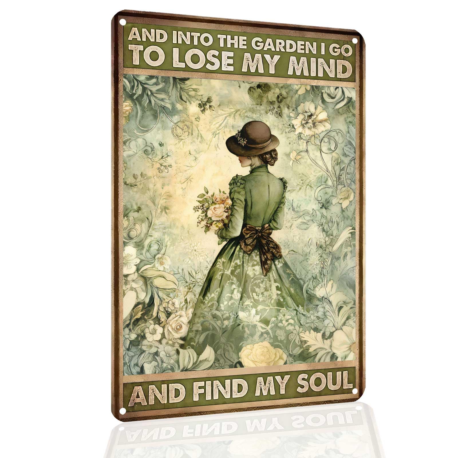 That's What I Do I Garden Tin Sign, 12x8 Inch Women Gift
