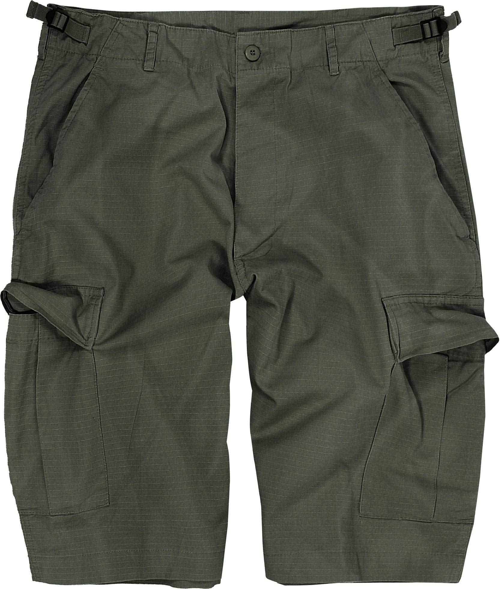 normani US Bermuda Shorts aus Ripstop-Gewebe (Baumwolle) (XS-3XL) Oliv M