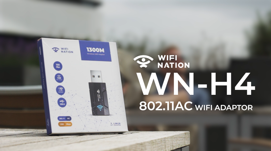 Clé WiFi USB 3.0 1300 Mbps Avec Bluetooth 5.0 - Double Bande 2.4GHz/5GHz, Antenne 5dBi, Compatible Windows, Mac, Linux