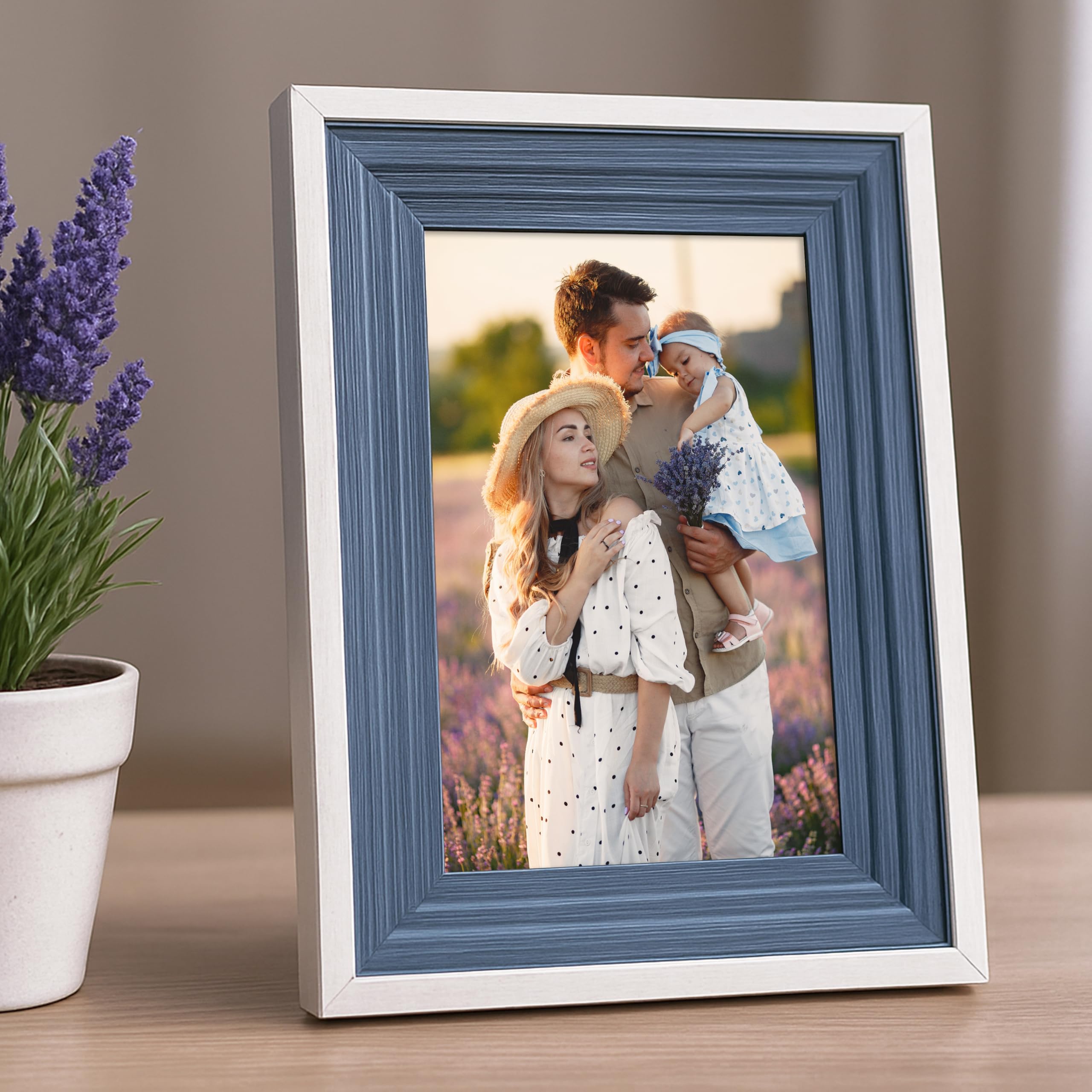 Art Street Customized Premium Step Table Photo Frame for personlized Photos, mulitple size and colors perfect for Birthday Gift or Personal Use.-image-35