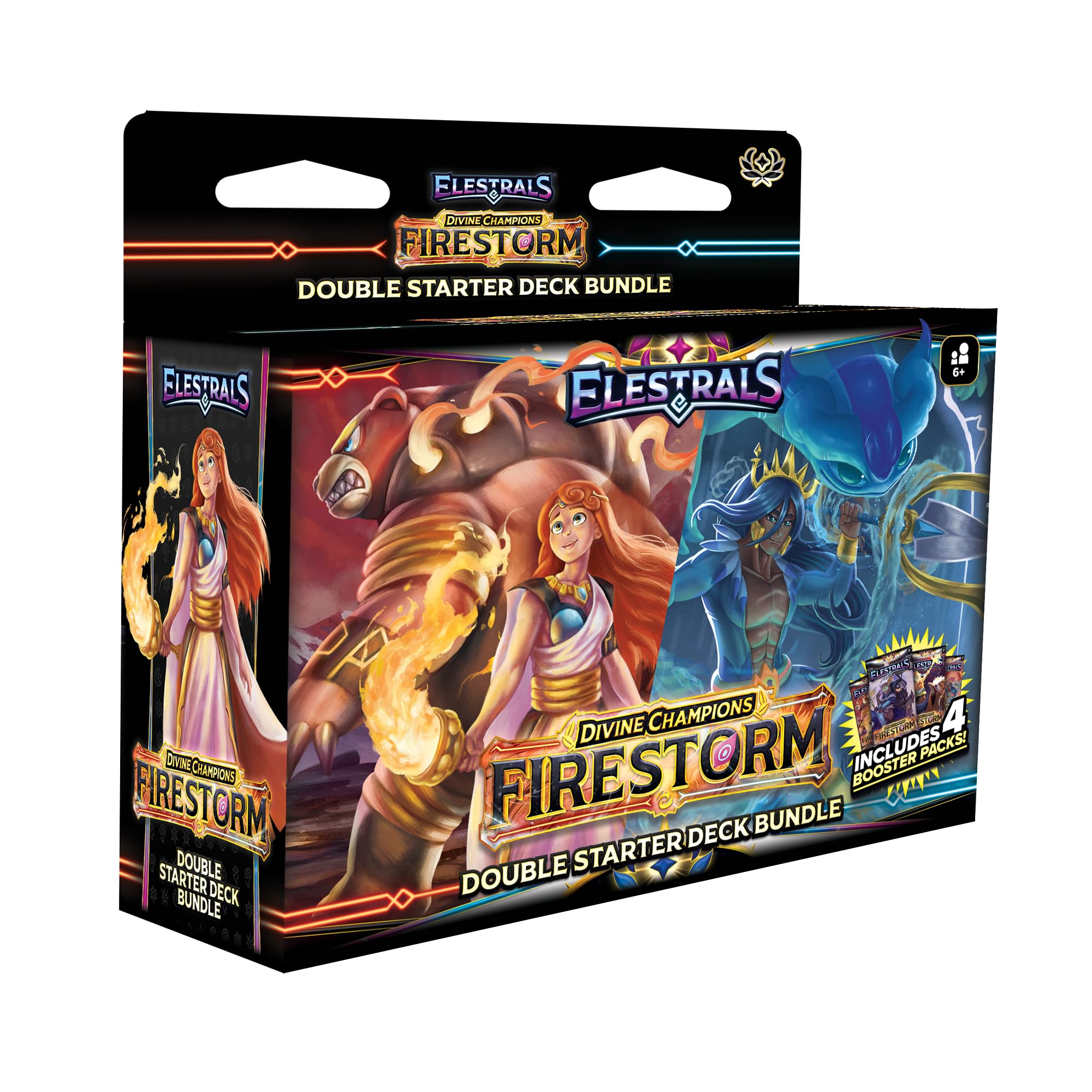 Amazon.com: Elestrals TCG: Divine Champions - Firestorm Hestia vs
