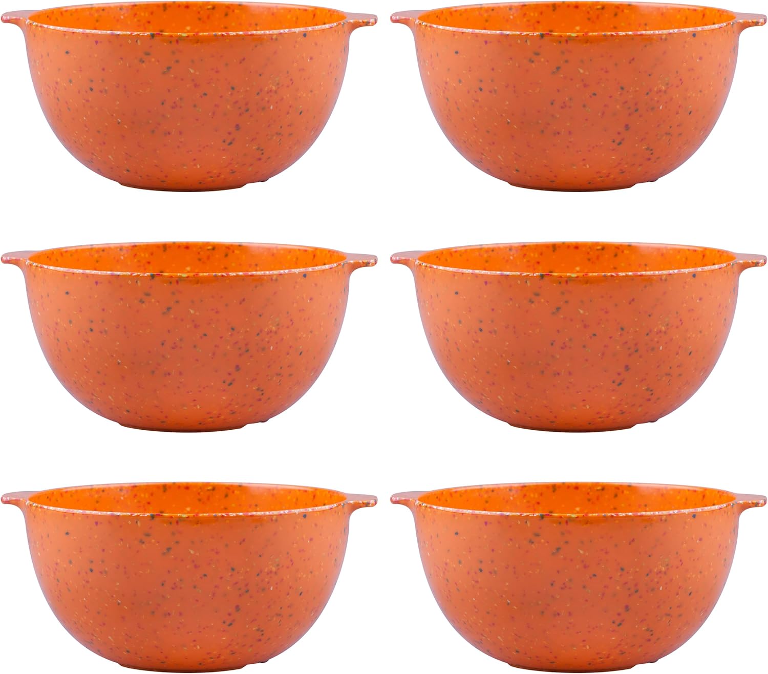 Zak Designs 6Piece Sprinkles Appetizer Bowl Set, Mini