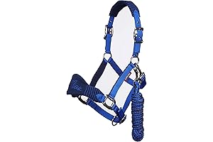 Vogue Fleece Headcollar - Halter & Leadrope Set