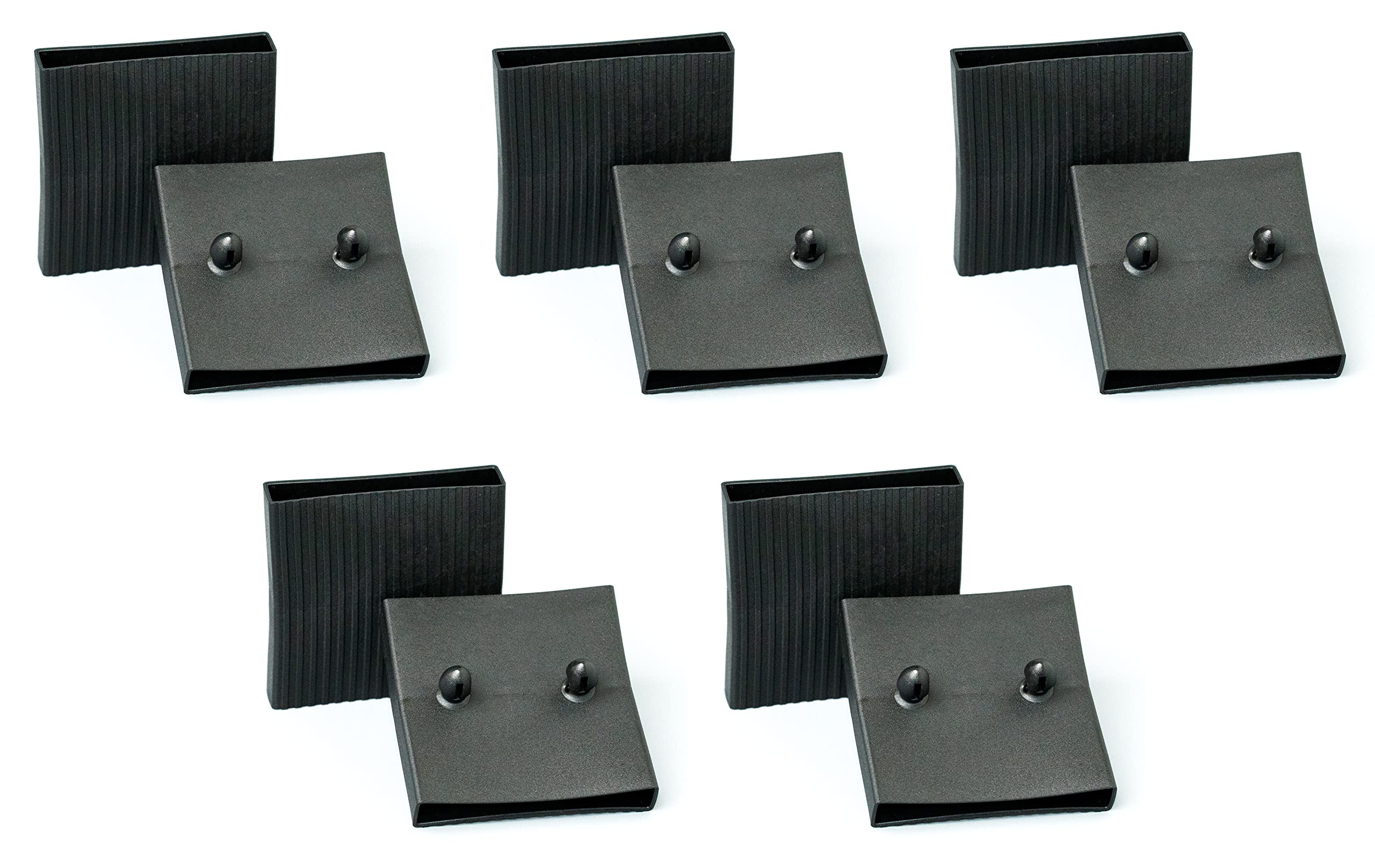 HBOLT Bed Slat Holders/Bed Slat Clips Side Rail, End Rail, Middle