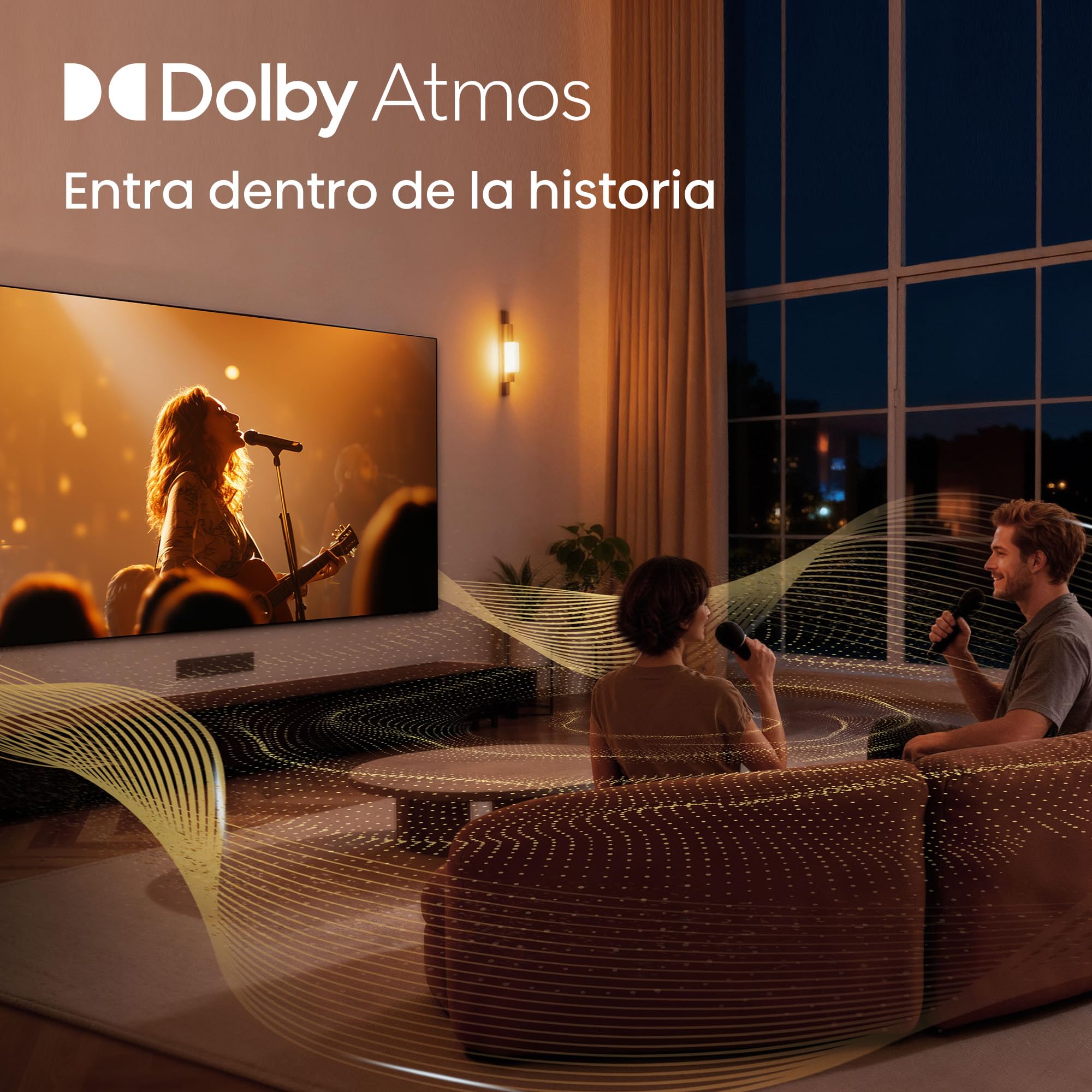 Hisense 32A5S - Hi-QLED FHD Smart TV 32 Pulgadas, Hi-QLED Color, Dolby Atmos, Posición de Monitor, Resolución FHD, Reducción de Ruido, Airplay, Smart Home Ready