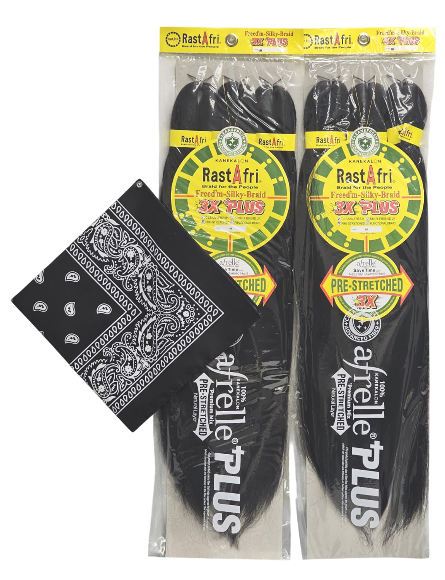 Amazon.com : RastAfri Pre-Stretched Silky Braiding Hair 3X with