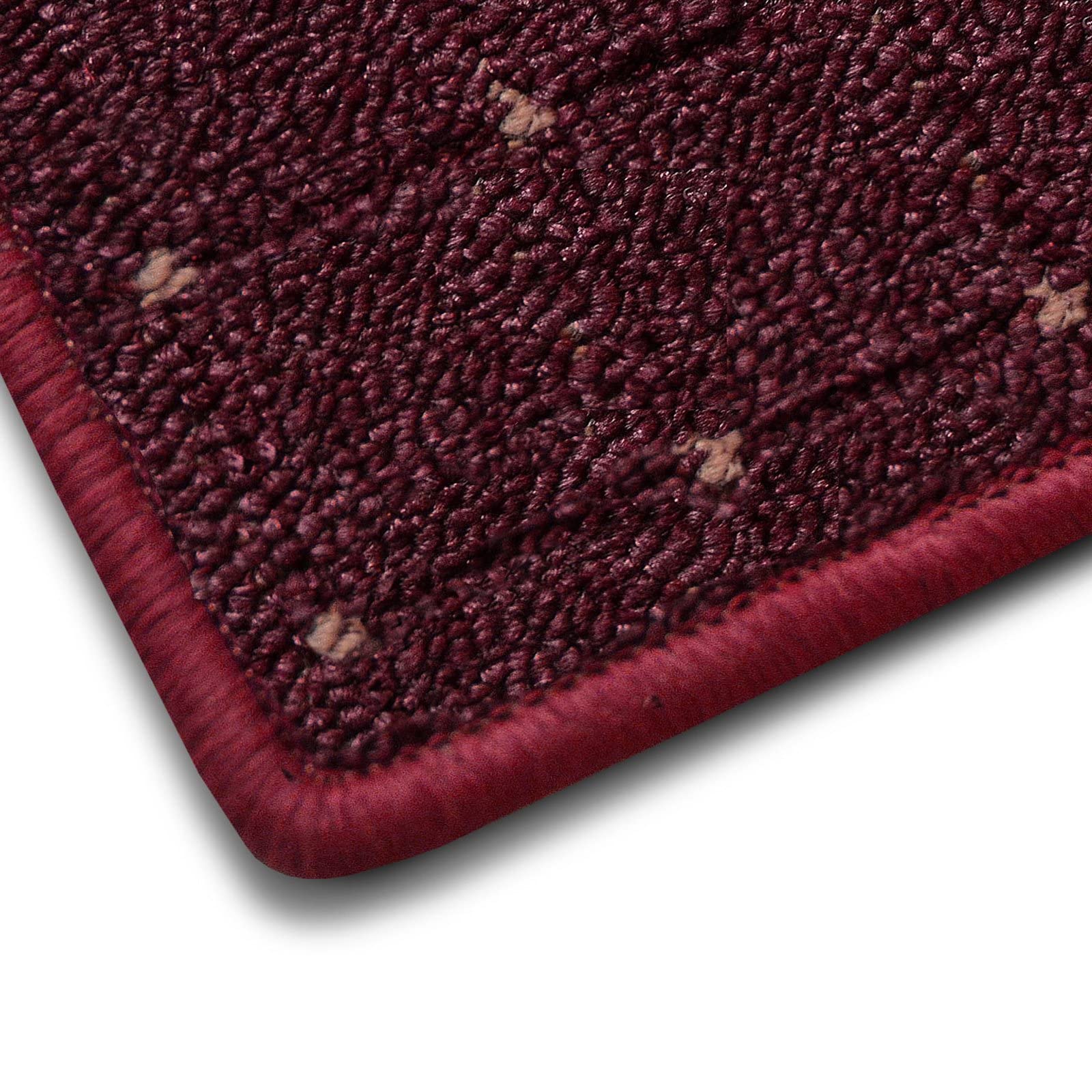 Floordirekt Alfombra de pasillo para cocina, pasillo y sala de estar, 67 cm de ancho, venta por metros, pasillo, cocina, salón (67 x 150 cm, color morado rápido)